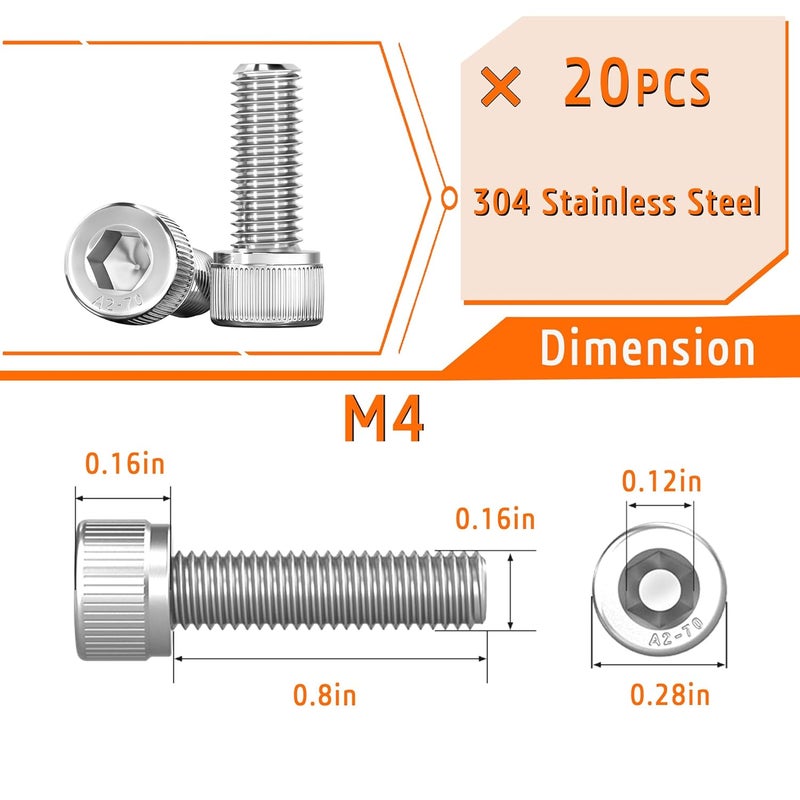 MENAIMPK Rivet Nut Tool,Hand Nuts Riveter Installation Tool Set,Rivet Nuts Tools Kit with a Drill Bit & Rivet Nuts and Flat Head Screw (M4-Rivet Nut Kit) - Image 3